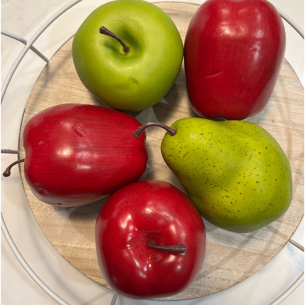 Lifelike Artificial Faux Fruits Fake Fruit Kitchen Table Home Decor